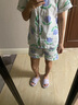 古今（GUJIN）七夕春夏上新100%純棉睡衣女棉紗家居服可外穿睡褲清新大碼套裝L 曬單實拍圖