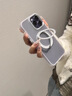 SINEX【德國進(jìn)口】新款蘋果iPhone16promax手機(jī)殼360旋轉(zhuǎn)支點殼iPhone15pro帶支架磁吸12p保護(hù)套14P防摔 【磨砂紫】360°旋轉(zhuǎn)支架丨裸機(jī)手感丨內(nèi)置磁吸 iPhone 1 曬單實拍圖