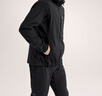 ARC'TERYX始祖鳥 GAMMA MX HOODY 防風(fēng) 男子 軟殼夾克 Black/黑色 M 曬單實拍圖