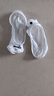 耐克(NIKE)襪子男女同款 吸汗透氣運(yùn)動襪 船襪三雙裝SX4863-101白S 曬單實(shí)拍圖