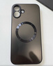 奶小鴨（NEYAA）【AG磨砂】適用蘋(píng)果16手機(jī)殼 iphone16保護(hù)套magsafe磁吸充電超薄磨砂全包防摔男女款 石墨黑 曬單實(shí)拍圖