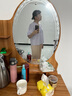 范思藍恩簡約V領白色襯衫女夏裝新款韓版寬松顯瘦設計感襯衣上衣 香芋紫 M 曬單實拍圖