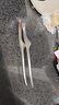 美廚（MAXCOOK） 304不銹鋼食品夾 食物夾蛋糕夾 面包夾烘焙夾子 加厚防燙省力 烤肉夾（可立款） MCCU1008 曬單實(shí)拍圖
