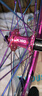 20寸BMX小輪車(chē)表演車(chē)極限單車(chē)特技動(dòng)作自行車(chē)超響花鼓 啞光黑配黑 曬單實(shí)拍圖