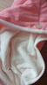 【加厚雙層】干發(fā)帽男女超強(qiáng)吸水速干包頭毛巾擦洗頭發(fā)干發(fā)巾 小熊干發(fā)帽【粉白1條裝】 曬單實(shí)拍圖