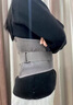 透氣型護(hù)腰帶鋼板護(hù)腰男女士專(zhuān)用支撐腰托透氣護(hù)腰 輕便窄款仿生支撐久坐久站 M 曬單實(shí)拍圖