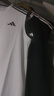adidas速干簡(jiǎn)約舒適無(wú)袖籃球運(yùn)動(dòng)圓領(lǐng)背心男裝阿迪達(dá)斯官方 黑色/白 L 曬單實(shí)拍圖