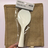 NITORI宜得利家居 廚房鍋鏟斜鏟日式鏟盛飯使用 可自立飯勺 白色 白色 曬單實(shí)拍圖