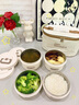 雙槍保溫飯盒316L不銹鋼上班族微波爐保溫桶學(xué)生便當(dāng)餐盒四配保溫袋 曬單實(shí)拍圖
