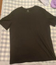 京舒棉【純棉T恤】10A抑菌新疆棉衣服男裝短t打底衫耐黃變 黑色 3XL 曬單實拍圖