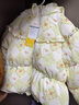 巴拉巴拉童裝嬰兒羽絨服女童寶寶冬季短款外套兒童保暖萌男童 白綠色調(diào)00314 120cm 曬單實(shí)拍圖
