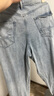 杰克·瓊斯（JACK&JONES）25年男裝夏季潮流寬松直筒錐腿涼感潮牌牛仔褲休閑褲子九分男褲 E40淺牛仔藍 905錐形 38 190 W38 曬單實拍圖