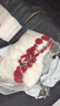 無印良品手工玫瑰花束毛毯子成品披肩毯午睡毯diy創(chuàng)意畢業(yè)送女友生日禮物 桑薇-紅色【花束蓋毯 出片神器】 直徑約150cm【拍照出片神器】 曬單實(shí)拍圖