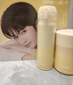 膳魔師Tritan夏季水杯大容量大肚杯戶外便攜水壺TCSZ 黃色 960ml 【玩偶掛件+白色茶倉】 曬單實拍圖