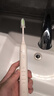 飛利浦（PHILIPS）電動牙刷S3 生日禮物七夕禮物 成人情侶款送男生/女友 柔和亮白刷頭小羽刷 5種模式 HX2471/03白色 曬單實(shí)拍圖