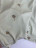 Aengbay昂貝寶寶睡衣夏季家居服新生兒夏天短袖分體嬰兒衣服套裝夏薄 棒棒糖 綠色 73 曬單實(shí)拍圖