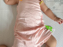 忻悅晴薄款嬰兒夏裝衣服女寶寶莫代爾背心套裝公主吊帶甜美兩件套套裝 女寶寶吊帶背心套 粉色 90 （兩用檔尺碼偏小，建議拍大） 曬單實拍圖