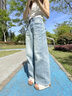 依思 Q（exull）厚底涼鞋女2025新款夏季軟底透氣真皮勃肯鞋女輕便防滑沙灘鞋女 米色PU皮【便捷魔術(shù)貼】 37 曬單實(shí)拍圖