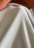 頂瓜瓜睡裙女純棉春夏舒適短袖可外穿睡衣家居服女23337 卷舒藍(lán) 175  曬單實(shí)拍圖