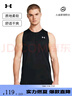 安德瑪（UNDERARMOUR）春夏Tech男子訓(xùn)練運(yùn)動(dòng)背心1382795 黑色001 L 曬單實(shí)拍圖
