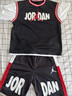 NIKE JORDAN 耐克AJ童裝男童網(wǎng)眼透氣籃球短T夏季新款兒童短袖T恤 正黑色 150 /72 【建議身高140-152cm】 曬單實(shí)拍圖