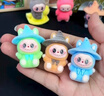 蜜匡德國(guó)品質(zhì)拉布布洞洞樂盲盒可愛玩具擺件兒童男女孩抽獎(jiǎng)戳戳樂 12個(gè)洞洞樂拉布布（植絨款） 曬單實(shí)拍圖