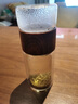 Stanisic德國(guó)品牌雙層玻璃杯高硼硅茶水分離泡茶水杯子耐高溫高檔商務(wù)送禮 木紋棕【茶水分離】200ml 曬單實(shí)拍圖
