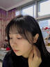 戚小米S999純銀水滴耳釘女2025年新款潮睡覺(jué)免摘養耳洞冷淡風(fēng)簡(jiǎn)約耳環(huán) 999足銀水滴耳掛一對【小號】 曬單實(shí)拍圖