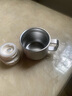南極人男士大容量保溫杯316不銹鋼茶水分離泡茶杯戶外便攜車載水杯子瓶 鋼本色1200ml 曬單實(shí)拍圖