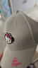 阿迪達斯（adidas）春三葉草兒童帽子HELLO KITTY貓聯(lián)名女童鴨舌帽棒球帽IT7340 OSFC 曬單實(shí)拍圖
