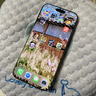 【康寧二代護眼膜】蘋果16鋼化膜iPhone15promax手機膜pro高清全屏防爆防藍光抗指紋防窺保護貼膜 【康寧AR護眼原畫膜】聽筒防塵丨送貼膜神器*2片 蘋果16/15 曬單實拍圖
