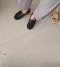 意爾康女士涼鞋鏤空軟底軟面豆豆鞋透氣打孔媽媽鞋 29991W黑色 37 曬單實拍圖