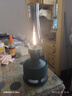 Tubicen臺(tái)燈臥室氛圍房間裝飾無(wú)線充電床頭燈智能戶外高級(jí)感復(fù)古煤油臺(tái)燈 森林綠 曬單實(shí)拍圖