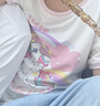 愛慕兒童（AIMER KIDS）小馬寶莉變形金剛3A抗菌防螨男女童涼感短袖睡衣睡褲家居|棉綿冰 上衣-小馬寶莉 100 曬單實(shí)拍圖