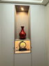 鼎祺陶瓷景德鎮(zhèn)陶瓷器金沙釉牡丹瓷花瓶擺件結(jié)婚禮物花開富貴家居三件套 描金花開富貴賞瓶一個(gè) 曬單實(shí)拍圖