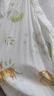 優(yōu)奇夏季新生兒衣服短袖和尚服竹纖維嬰兒夏裝薄款連體衣夏天哈衣爬服 曬單實拍圖