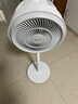 美的（Midea）【暴風(fēng)循環(huán)】空氣循環(huán)扇大風(fēng)量搖頭電風(fēng)扇家用臺式落地扇輕音臥室節能小風(fēng)扇柔風(fēng)輕羽扇 FGA24TQ 曬單實(shí)拍圖