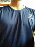 卡爾美（KELME）運動(dòng)背心男夏季新款排汗透氣足球訓練無(wú)袖T恤跑步撞色上衣 藏青 2XL 曬單實(shí)拍圖