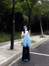 皓娥小清新荷葉邊寬松吊帶背心女夏海邊穿搭度假風(fēng)花邊蛋糕裙無袖上衣 【上衣】M 曬單實拍圖