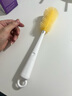 新安怡（AVENT）飛利浦新安怡 奶瓶刷清洗刷新生嬰兒長柄硅膠奶嘴刷三合一套裝黃 曬單實拍圖