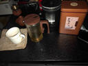 福容（FUROOT）飄逸杯磁吸玻璃內(nèi)膽泡茶壺茶水分離過濾沖茶具套裝家用辦公沏茶壺 720ML配4杯 曬單實(shí)拍圖