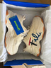 FILA FUSION潮牌斐樂(lè )女鞋BUBBLE泡泡鞋時(shí)尚百搭休閑鞋運動(dòng)鞋女 米色-AG經(jīng)典款 厚底增高 36.5 曬單實(shí)拍圖