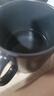 美的（Midea）花漾0膠水全玻璃全自動(dòng)養(yǎng)生壺 辦公室多功能煮茶壺 燒水壺恒溫電熱水壺煮茶器花茶壺1L YS10B101 曬單實(shí)拍圖