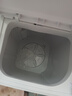 小鴨4.5公斤 洗衣機半自動(dòng)家用 雙電機大容量雙桶雙缸波輪洗衣機脫水甩干雙筒 半自動(dòng)洗衣機 4.5公斤【小型迷你|洗脫分離|藍光潔凈】 曬單實(shí)拍圖