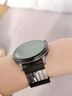 UNIKING適用于vivo watch 5表帶磁吸編織腕帶WATCH 3智能手表iqooWATCH5尼龍回環(huán)替換帶運動(dòng)男女watch 2/1 磁扣編織表帶【黑巧色】 適用：vivo/iqoo WAT 曬單實(shí)拍圖