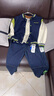 MQDMINI童裝兒童外套男童棒球服女童開(kāi)衫休閑上衣寶寶衣服 立體玩偶外套藍色 130 曬單實(shí)拍圖