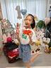 迪士尼（Disney）女童短褲夏裝大童9歲女孩7夏季外穿薄款牛仔褲6五分中褲兒童褲子8 藍(lán)色 150 建議身高140-150cm 曬單實拍圖