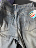 大嘴猴（paul frank）美式潮牌復古天絲直筒牛仔褲男夏季薄款寬松垂感休閑百搭男裝褲子 復古藍817T-Y【官方正品】 32 【建議130-140斤】 曬單實(shí)拍圖