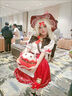 橙芯樂園可莉cos服魔女兒童周邊全套原元神女巫新皮膚琪花星燭cosplay網(wǎng)游 可莉服裝全套+假發(fā) S 曬單實(shí)拍圖