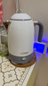 膳魔師（THERMOS）燒水壺電熱水壺國(guó)家補(bǔ)貼恒溫水壺電熱水瓶316L不銹鋼電壺?zé)匾惑w無(wú)縫內(nèi)膽泡茶煮開(kāi)水壺大容量 1.7L 【一鍵恒溫】月光白 曬單實(shí)拍圖
